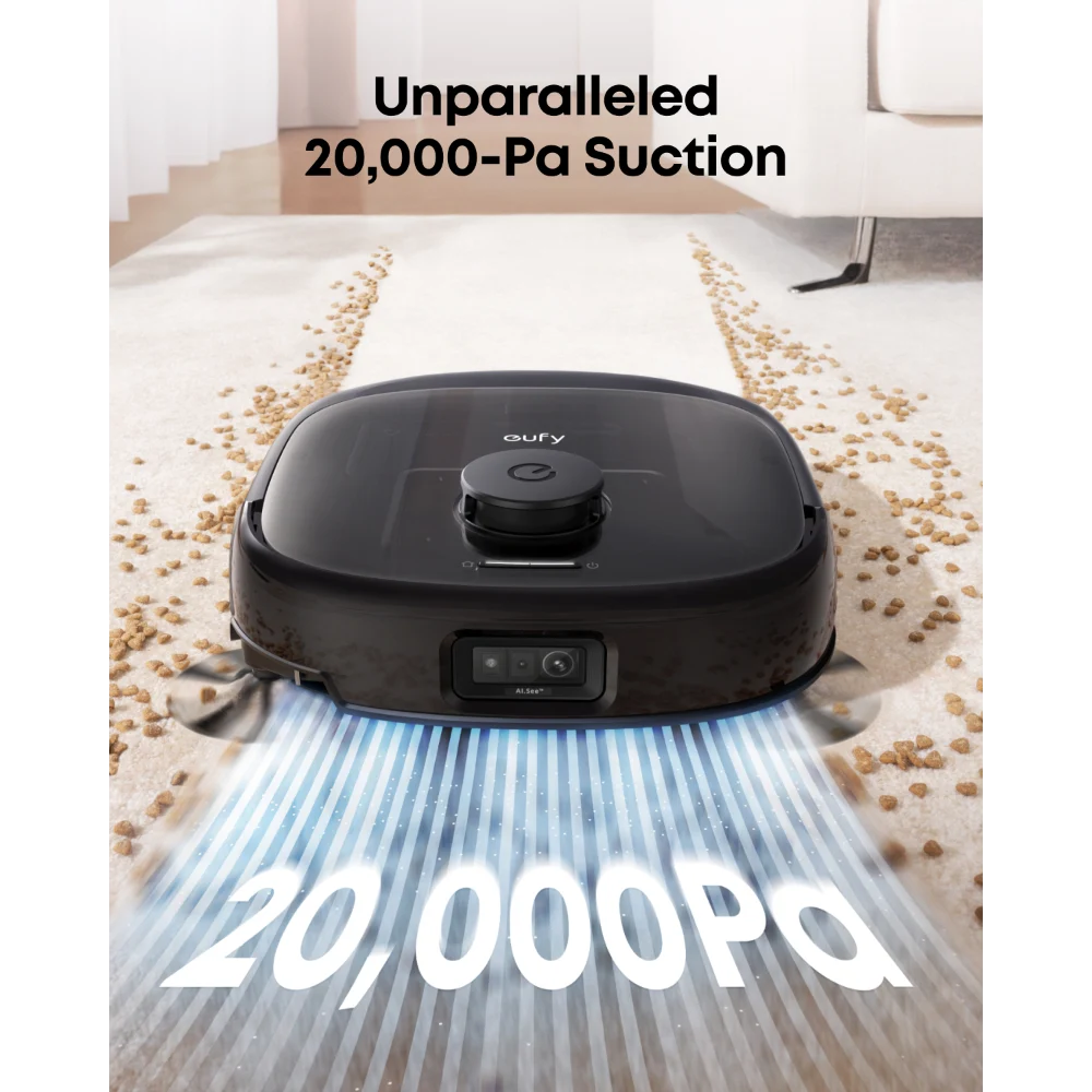 Eufy Omni E28 Hydrojet 3 in 1 Robot Vac Vacuum, Mop and Deep Cleaner | T2352V11