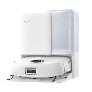 Eufy Omni E25 Robot Vac Vacuum Cleaner and Mop with Self Empty Station - White | T2353V21