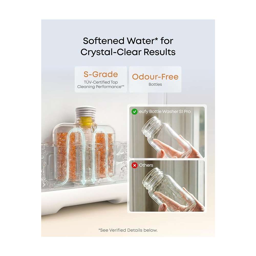 Eufy S1 Pro Baby Bottle Washer and Steriliser | T6010283