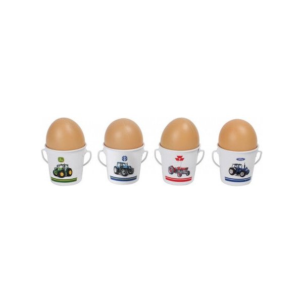 Eggcup Set of 4 - Tractors | TE8003