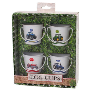 Eggcup Set of 4 - Tractors | TE8003