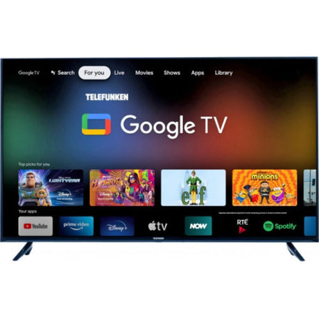 Telefunken N18 50 ″ DLED 4K UHD Google Smart TV