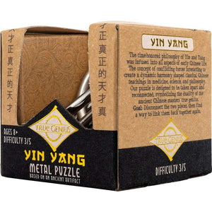 True Genius Ying Yang Brainteaser Puzzle