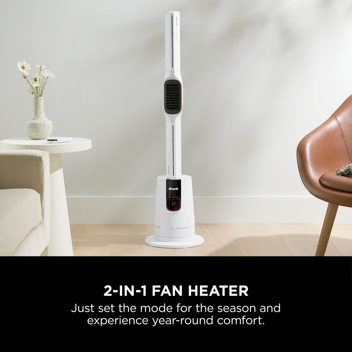 Shark TurboBlade Cool + Heat Fan and Heater - White | TH200UKWH