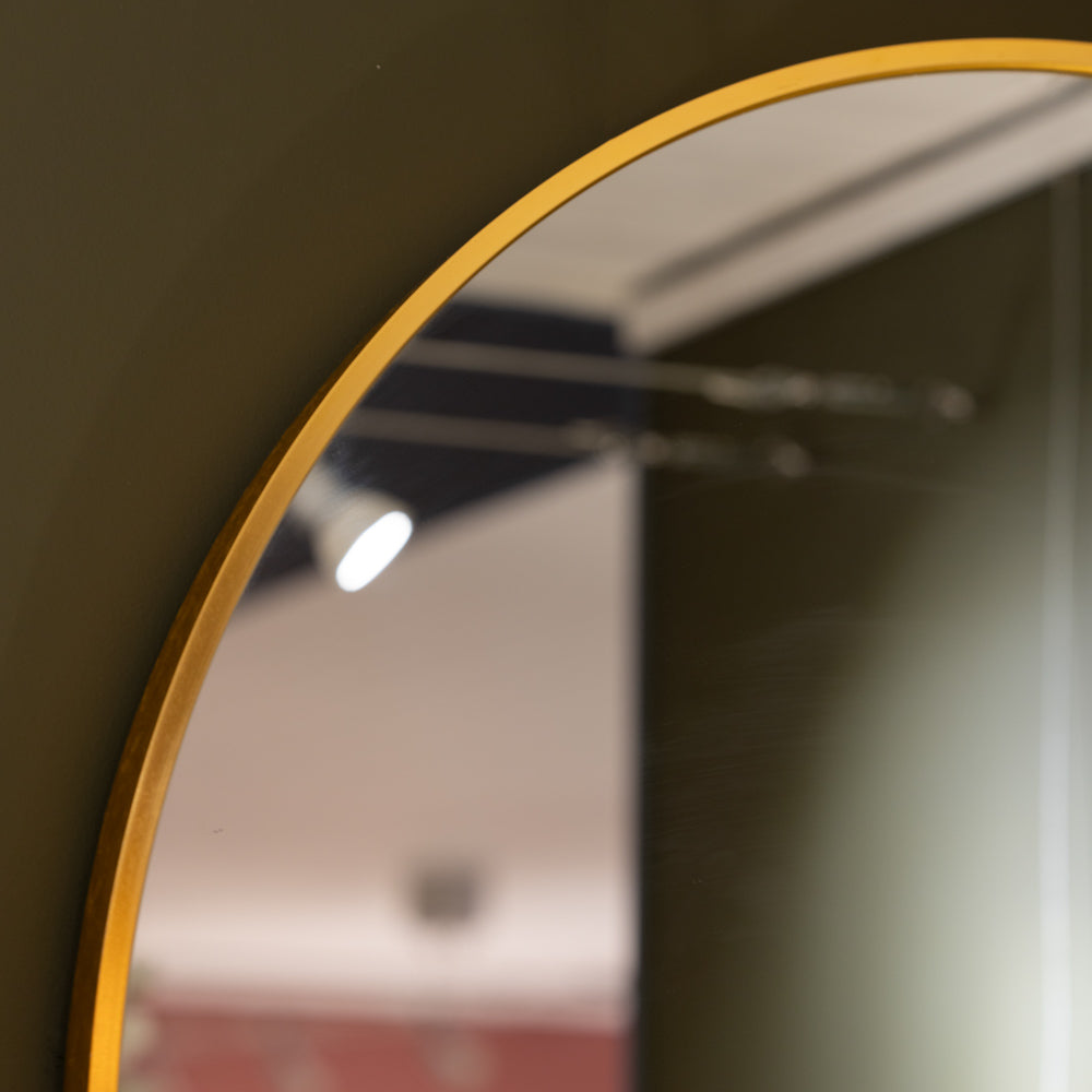 Tara Lane Modena Arch Walll Mirror 66cm x 96cm - Gold | TL6046