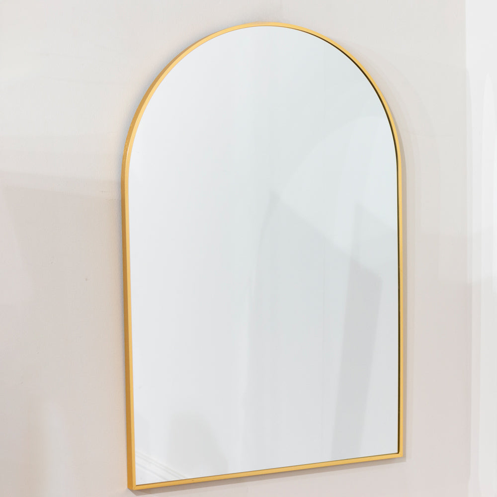 Tara Lane Modena Arch Walll Mirror 66cm x 96cm - Gold | TL6046