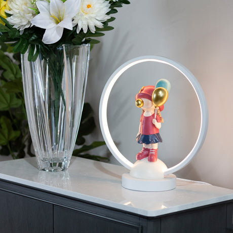 Tara Lane Balloon Girl USB Table Lamp | TL6705