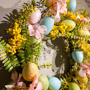 Tara Lane Easter Floral Wreath with Eggs 50cm | TL6804