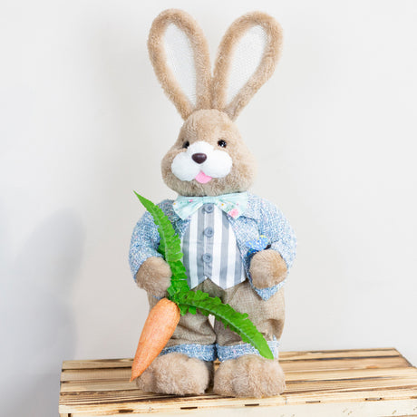 Tara Lane Easter Bunny with Carrot Boy 48cm | TL6806