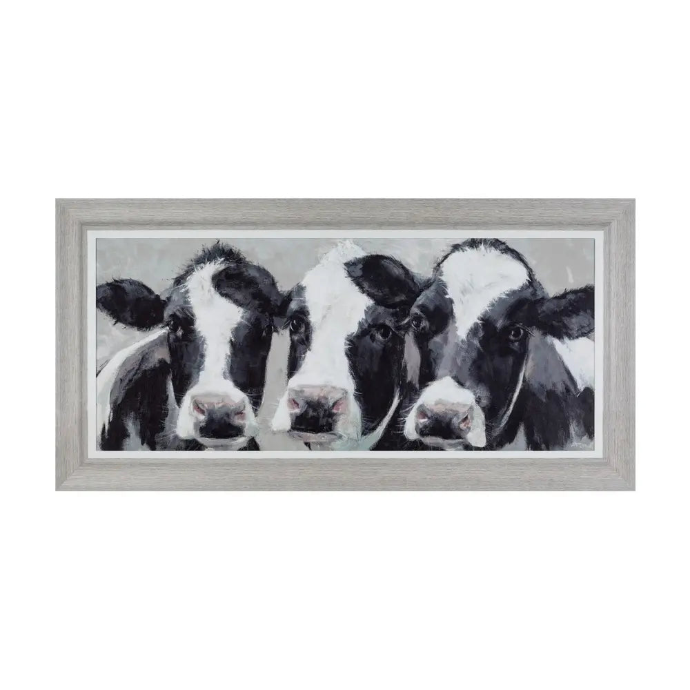 Tara Lane Framed Picture Print Dairy Dolls 95cm x 47cm | TL6850