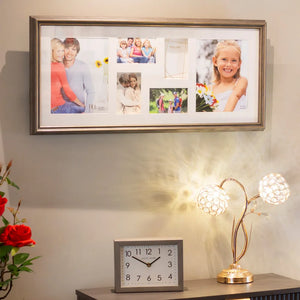 Tara Lane Gallery 6 Photo Collage Multi - Gold Frame | TL6854