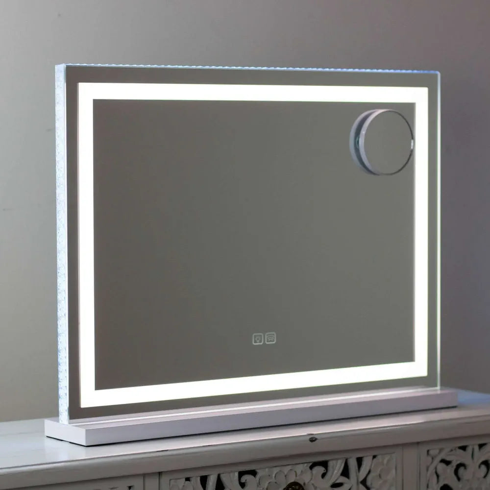 Tara Lane Hollywood RGB Strip Rectangular Mirror 58cm x 43cm | TL6864