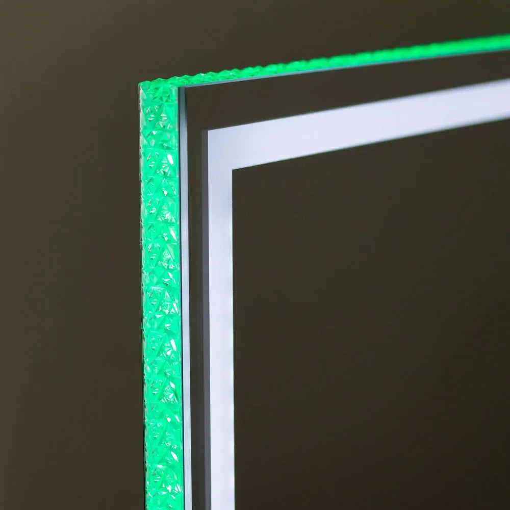 Tara Lane Hollywood RGB Strip Rectangular Mirror 58cm x 43cm | TL6864