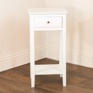 Tara Lane Carson 1 Drawer End Table - Cream | TL6879