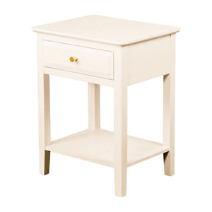 Tara Lane 1 Drawer Accent Table - Cream | TL6880