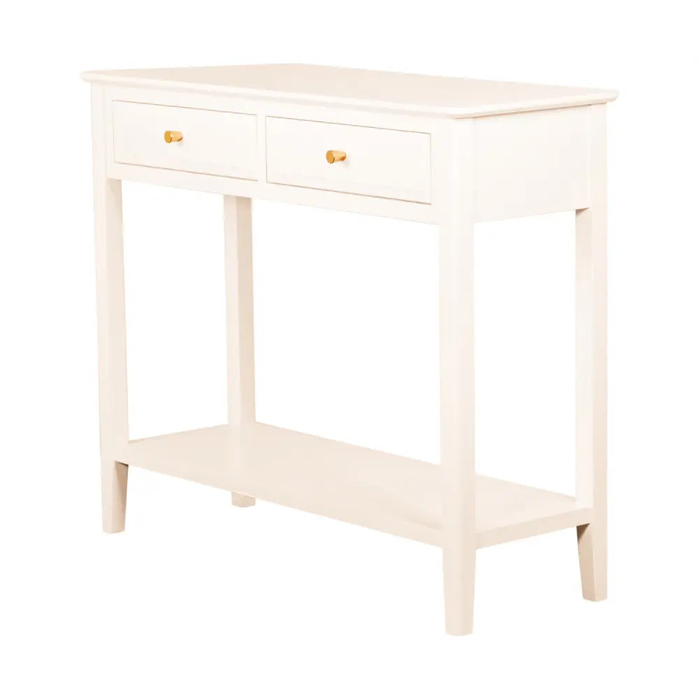 Tara Lane Carson 2 Drawer Console Table - Cream | TL6881