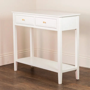 Tara Lane Carson 2 Drawer Console Table - Cream | TL6881
