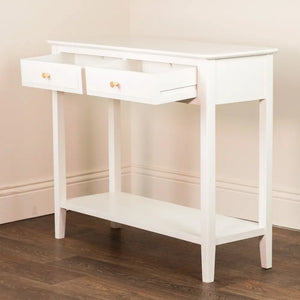 Tara Lane Carson 2 Drawer Console Table - Cream | TL6881