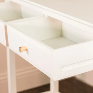 Tara Lane Carson 2 Drawer Console Table - Cream | TL6881