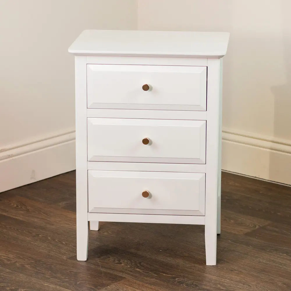 Tara Lane Carson 3 Drawer Locker - Cream | TL6884