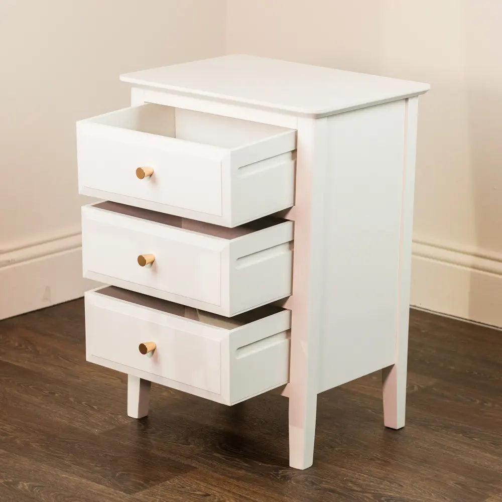 Tara Lane Carson 3 Drawer Locker - Cream | TL6884