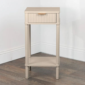 Tara Lane Parson 1 Drawer Accent Table - Oyster | TL6887