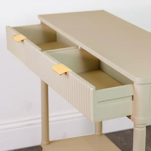 Tara Lane Parson 2 Drawer Console Table - Oyster | TL6888