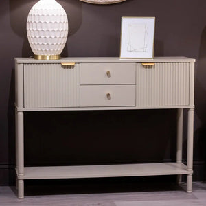 Tara Lane Parson 2 Door 2 Drawer Console Table - Oyster | TL6891