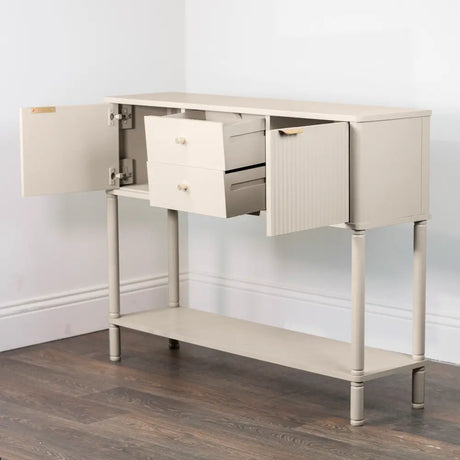 Tara Lane Parson 2 Door 2 Drawer Console Table - Oyster | TL6891