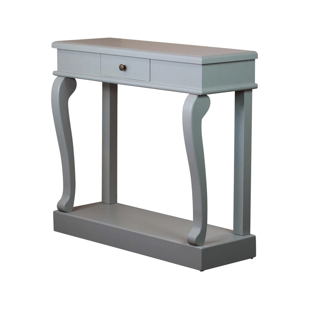 Tara Lane Scroll Console Table 90cm with Drawer - Mink | TL6894