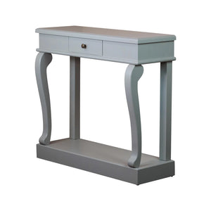 Tara Lane Scroll Console Table 90cm with Drawer - Mink | TL6894