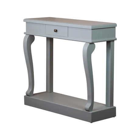 Tara Lane Scroll Console Table 90cm with Drawer - Mink | TL6894