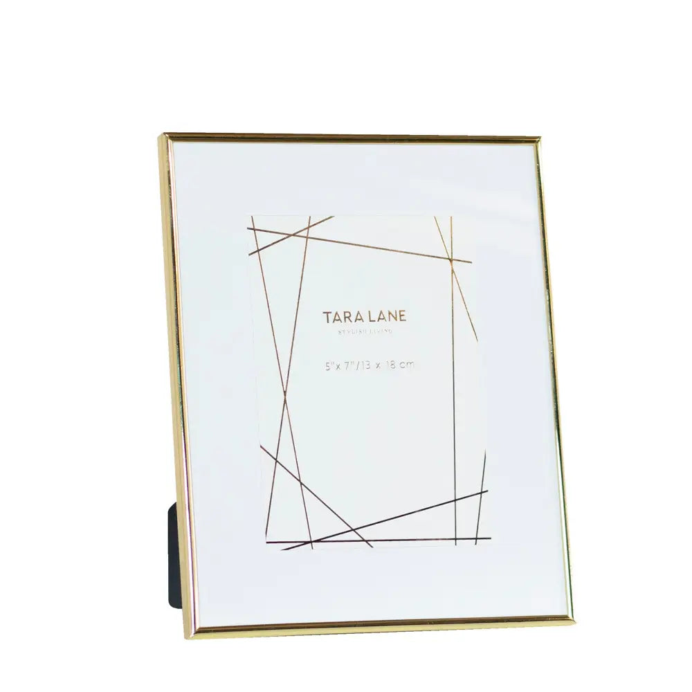 Tara Lane Lisa Photo Frame 5 x 7 - Gold | TL6905