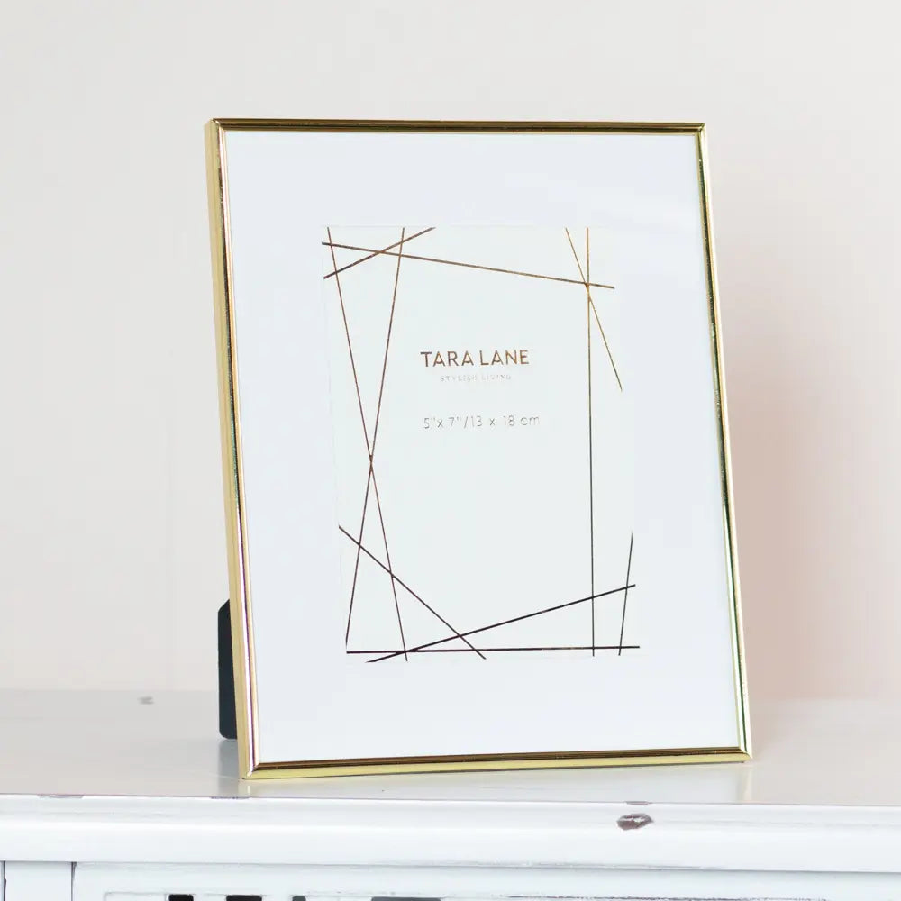 Tara Lane Lisa Photo Frame 5 x 7 - Gold | TL6905