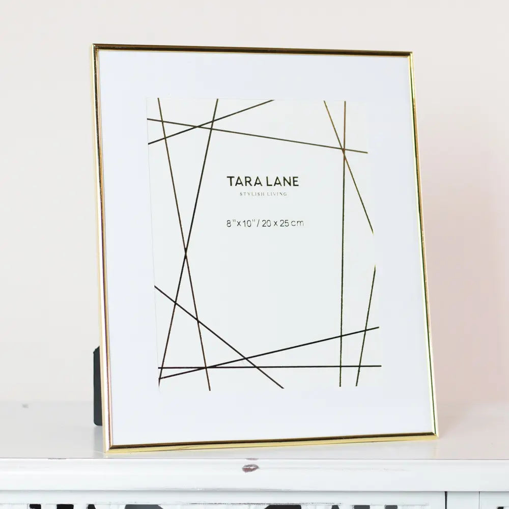 Tara Lane Lisa Photo Frame 8 x 10 - Gold | TL6906