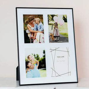 Tara Lane Lisa 4 Photo Collage 5 x 7 - Black | TL6913