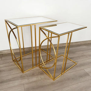 Tara Lane Franklin Sofa Tables Set of 2 - Gold | TL6981
