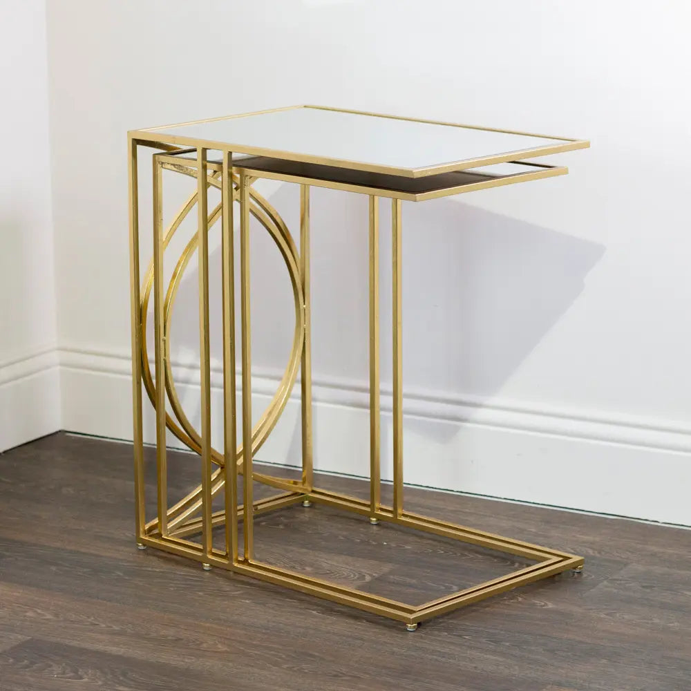 Tara Lane Franklin Sofa Tables Set of 2 - Gold | TL6981