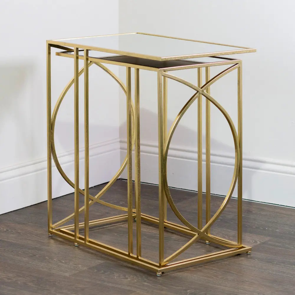 Tara Lane Franklin Sofa Tables Set of 2 - Gold | TL6981