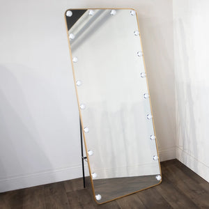 Tara Lane Modena Cheval LED Mirror 170cm x 70cm - Gold | TL7011