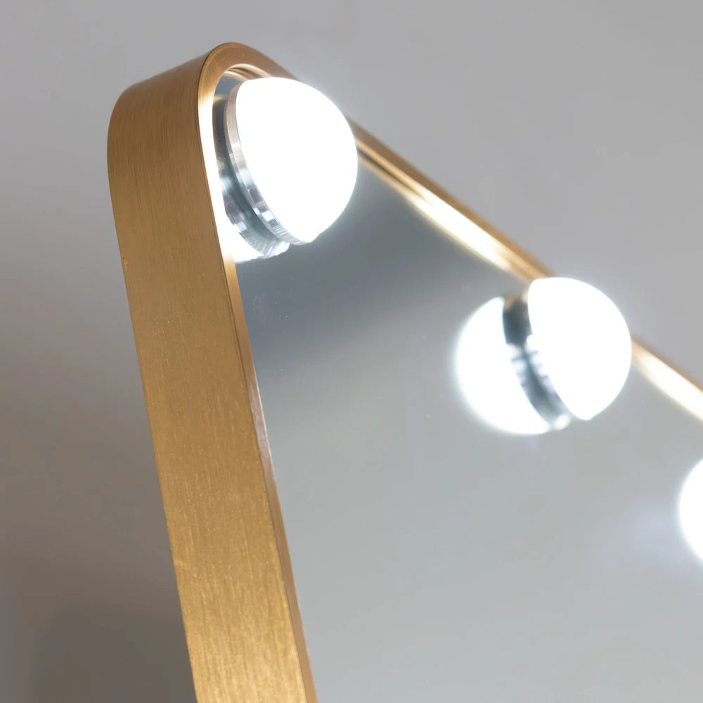 Tara Lane Modena Cheval LED Mirror 170cm x 70cm - Gold | TL7011