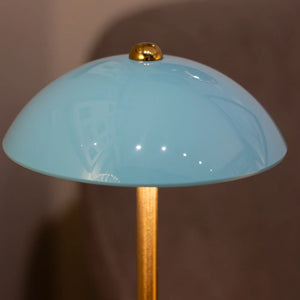 Tara Lane Apollo USB Rechargable Table Lamp - Blue | TL7057