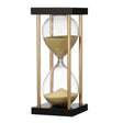 Tara Lane Decorative Hourglass in Stand 17.5cm 15 Minutes - Tan&nbsp;