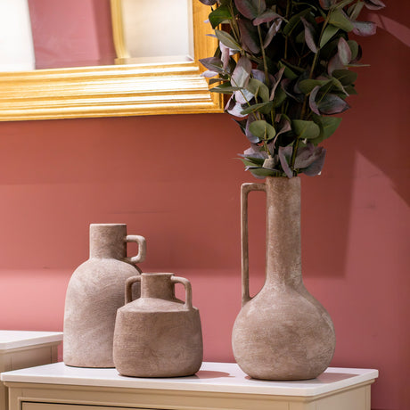 Tara Lane Ceramic Vase 25.5cm - Stone | TL7129