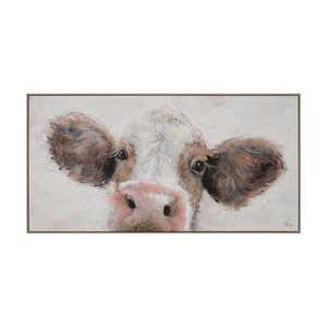 Tara Lane Framed Canvas 101cm x 52cm - Jethrow the Cow | TL7203