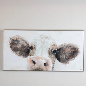 Tara Lane Framed Canvas 101cm x 52cm - Jethrow the Cow | TL7203
