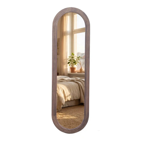 Tara Lane Pill Shaped Dressing Mirror 45cm x 150cm - Natural | TL7368