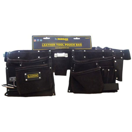 Dargan Leather Tool Belt with Nail Pouch Bag | TLB08