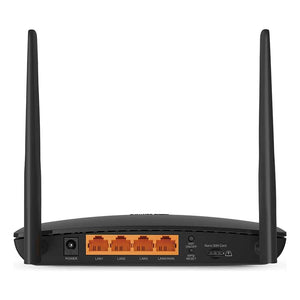 TP-Link 4G LTE Wireless Router - Black | TL-MR6400