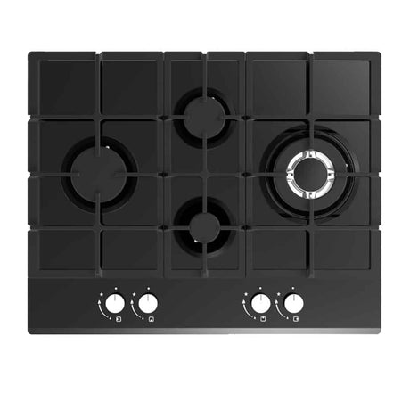 Cata 60cm Gas on Glass Hob | CAUBGHJ611